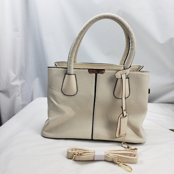 Cream Colored Purse - Picture 1 of 7